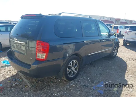 2014 Kia Sedona Ex из США, поврежденный, VIN KNDMH4C76E6584743